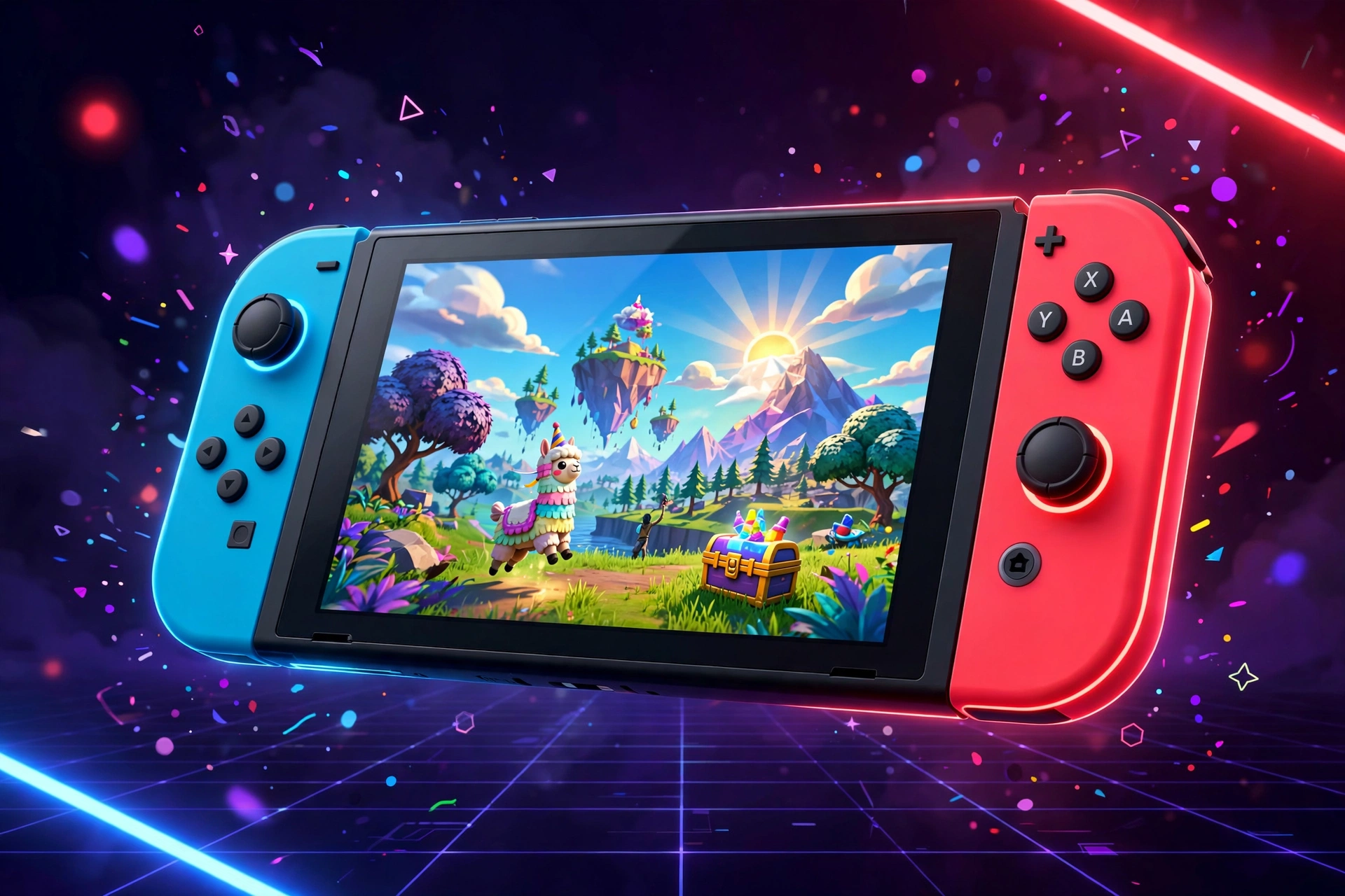 Nintendo Switch handheld console